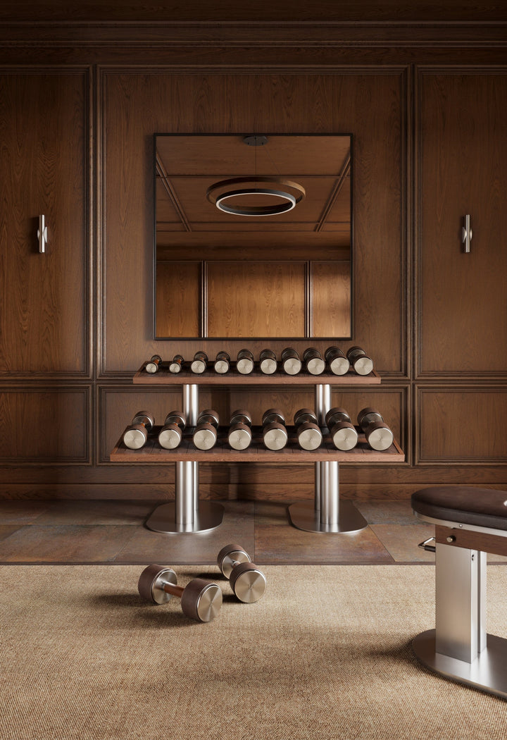 NAK™ Dumbbell Rack — Two Tier by FYSIK — lifestyle