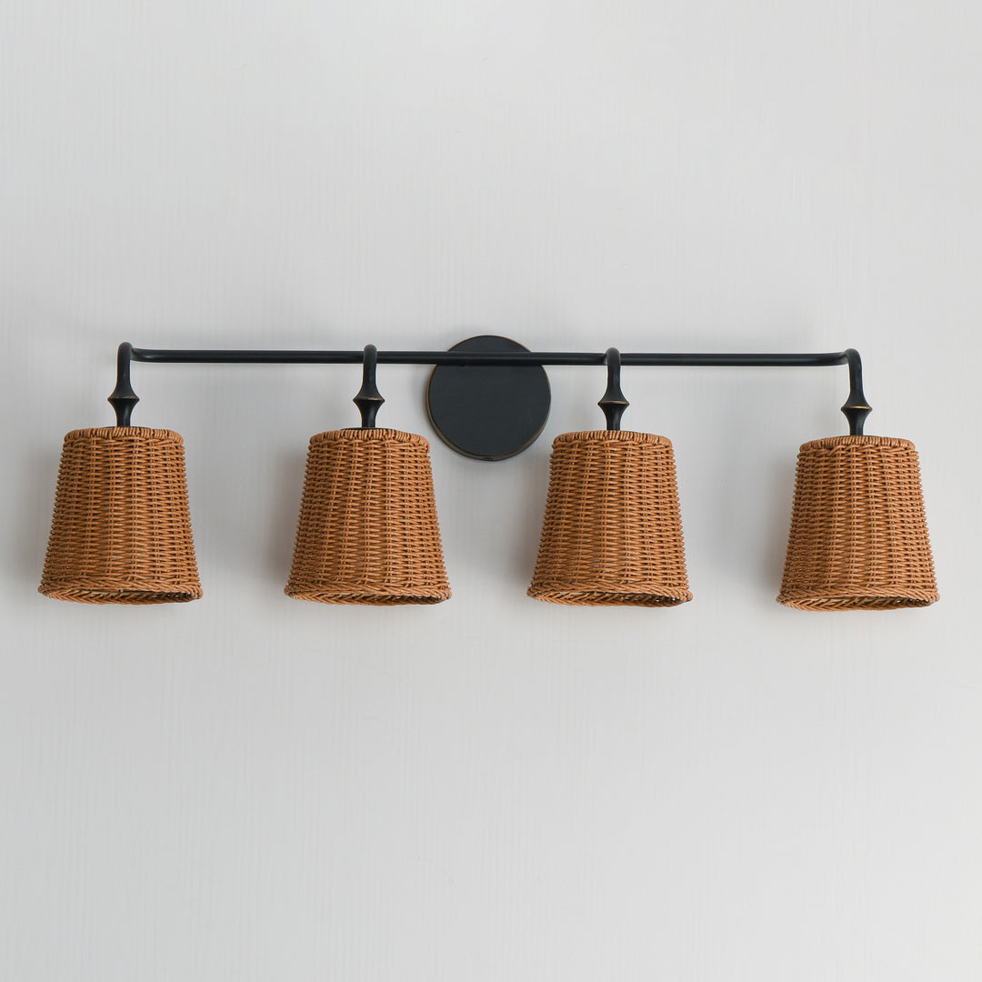 Baja 4-Light Bath Vanity by Studio M Lighting – lifestyle