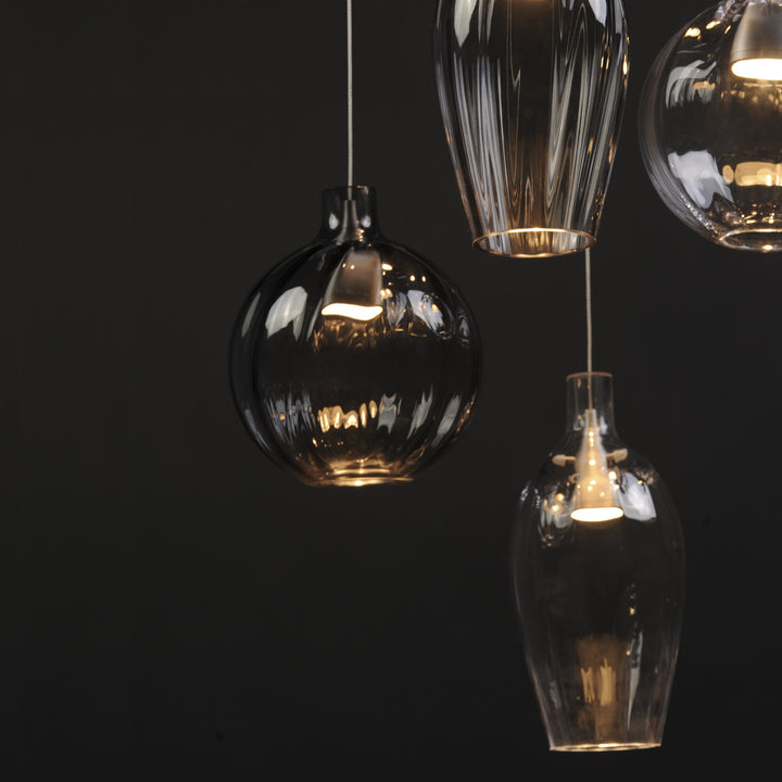 Ray Dance 5-Light LED Multi-Pendant by Studio M Lighting – lifestyle