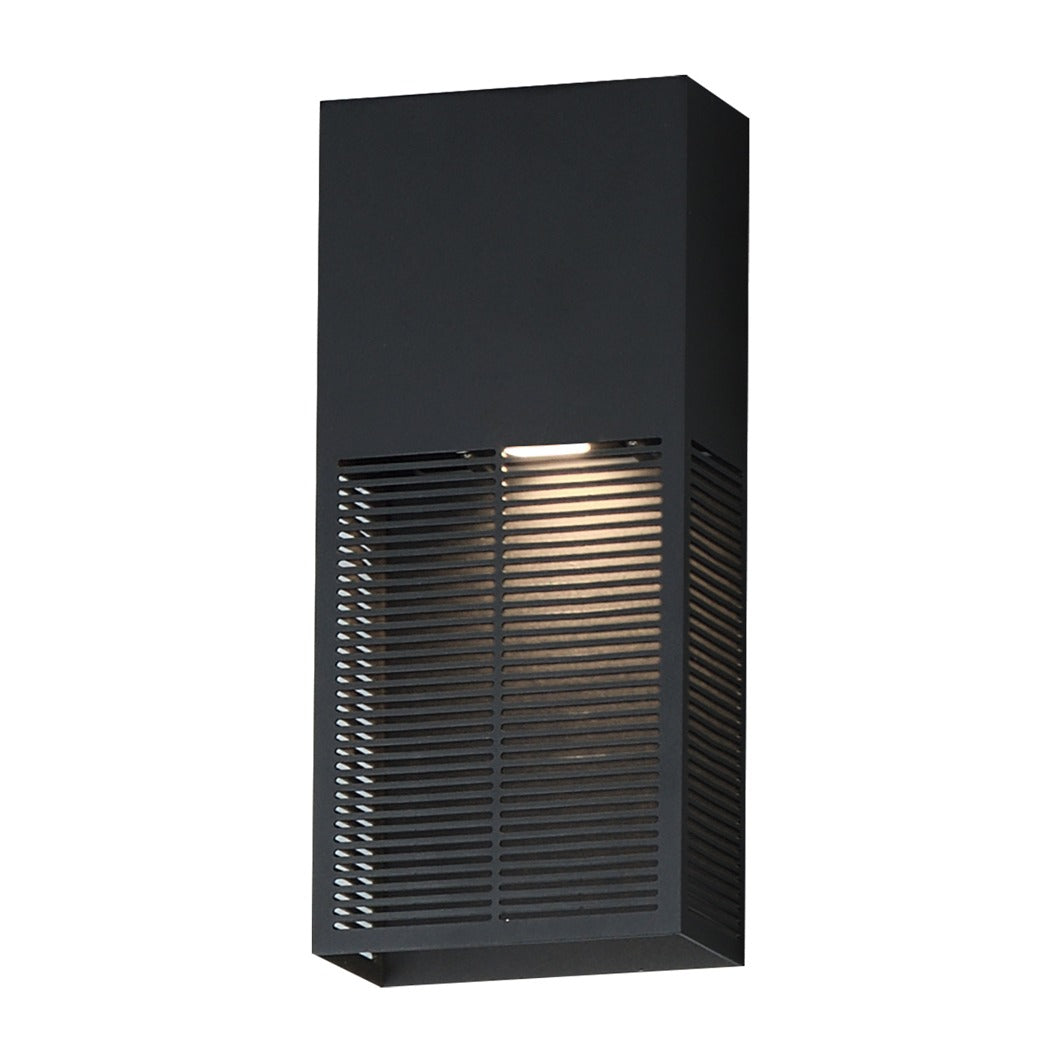 Grate 14 LED Outdoor Wall Sconce by Studio M Lighting in Black