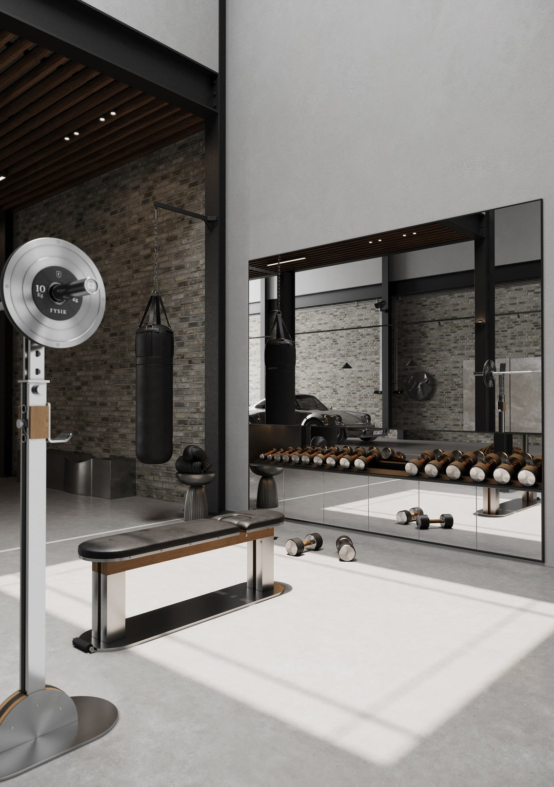 NANG™ Adjustable Weight Bench by FYSIK — lifestyle