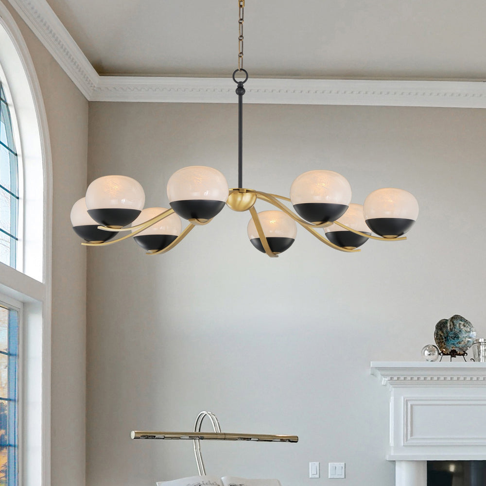 Lucerne 8-Light Chandelier by Studio M Lighting – lifestyle