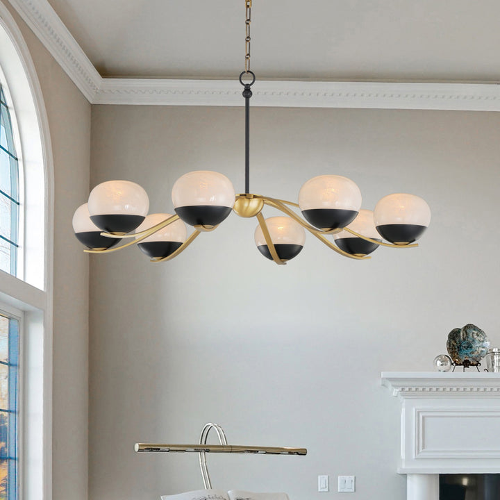 Lucerne 8-Light Chandelier by Studio M Lighting – lifestyle