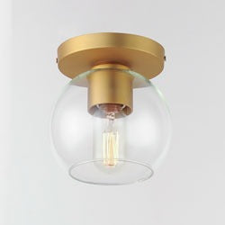 Knox 1-Light Flush Mount by Studio M Lighting – lifestyle