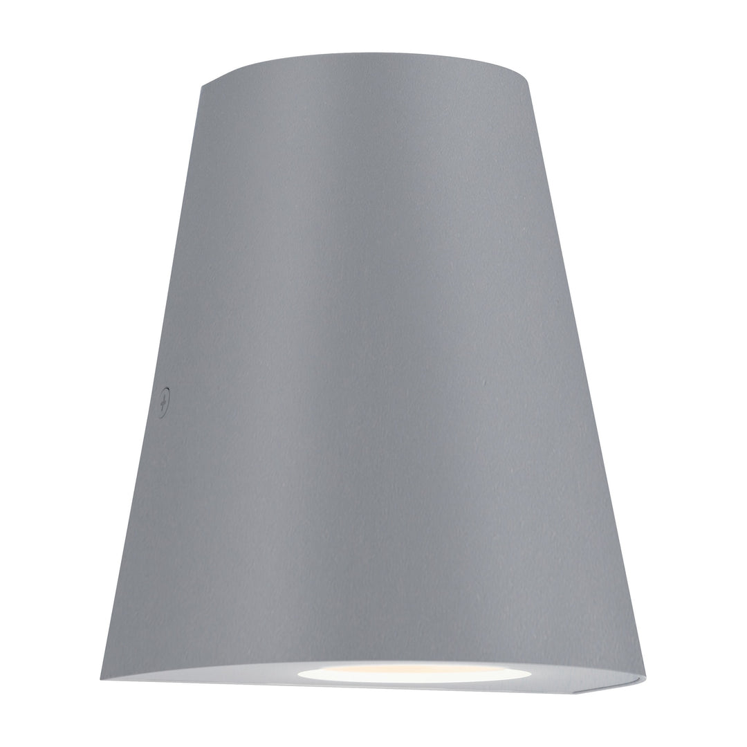 Taper Mini LED Outdoor Wall Sconce by Studio M Lighting in Silver