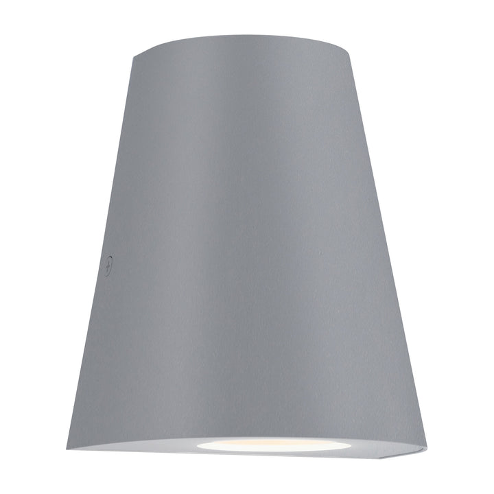 Taper Mini LED Outdoor Wall Sconce by Studio M Lighting in Silver