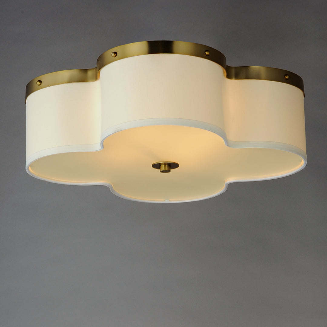 Clover 4-Light Flush Mount by Studio M Lighting – lifestyle