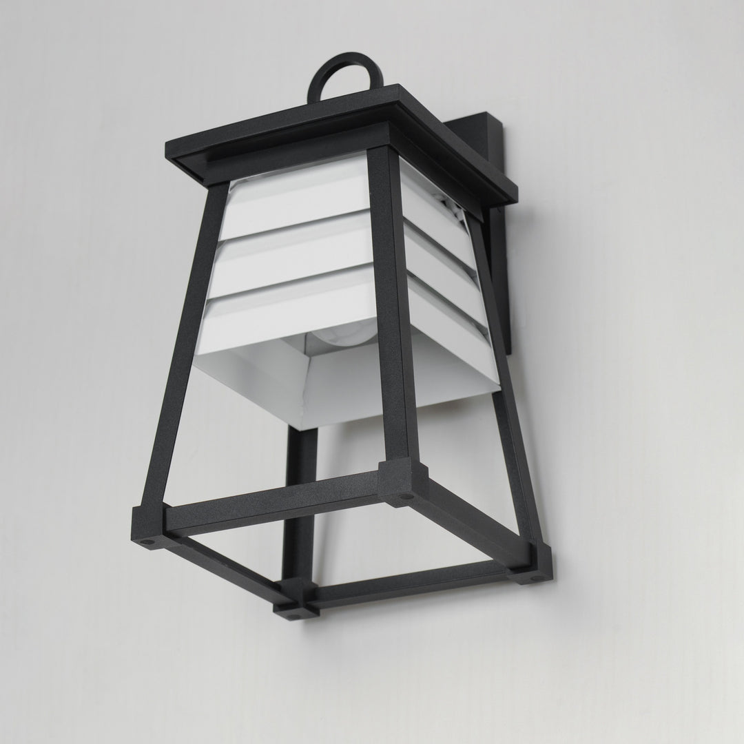 Shutters 1-Light Small Outdoor Wall Sconce by Studio M Lighting – lifestyle