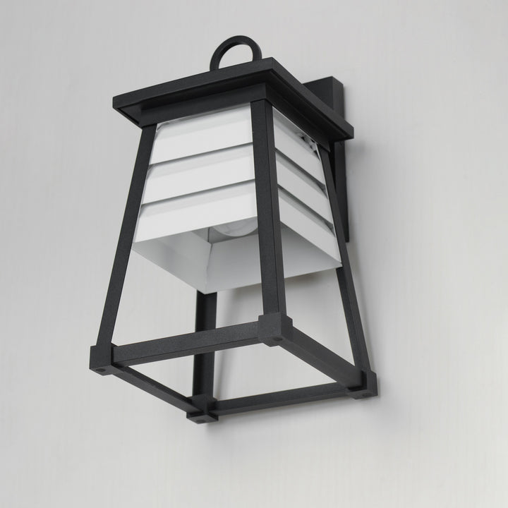 Shutters 1-Light Small Outdoor Wall Sconce by Studio M Lighting – lifestyle