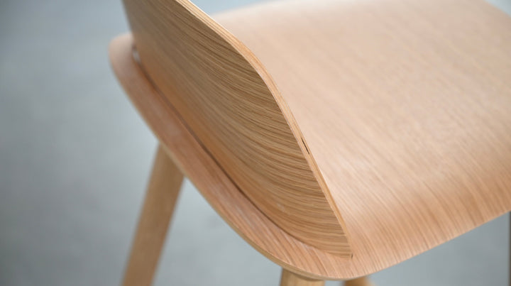 NISA Bar Stool in Natural by Mobital — view 6