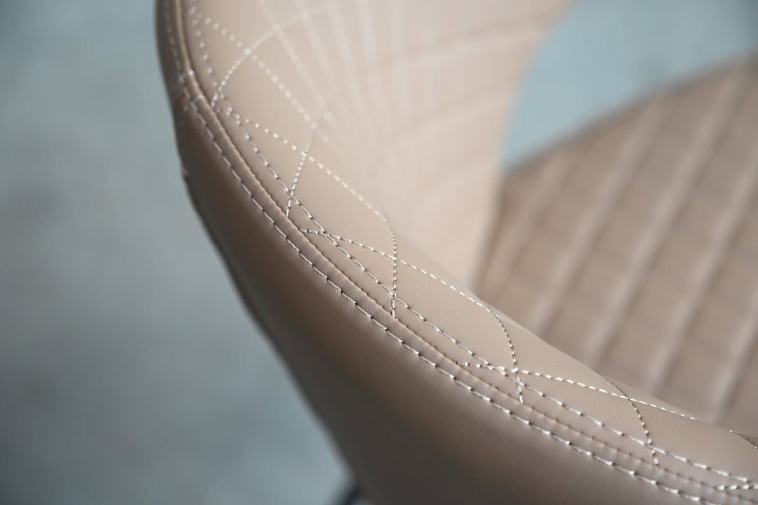 HUG Counter Stool in Russet Brown by Mobital — view 6