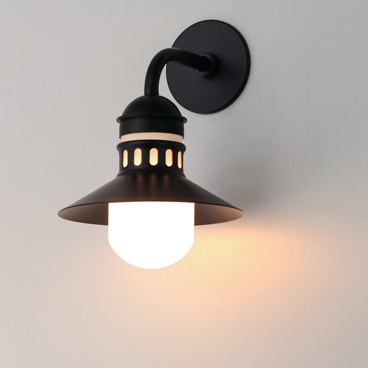 Admiralty 1-Light Outdoor Wall Sconce 365122 by Studio M Lighting – lifestyle