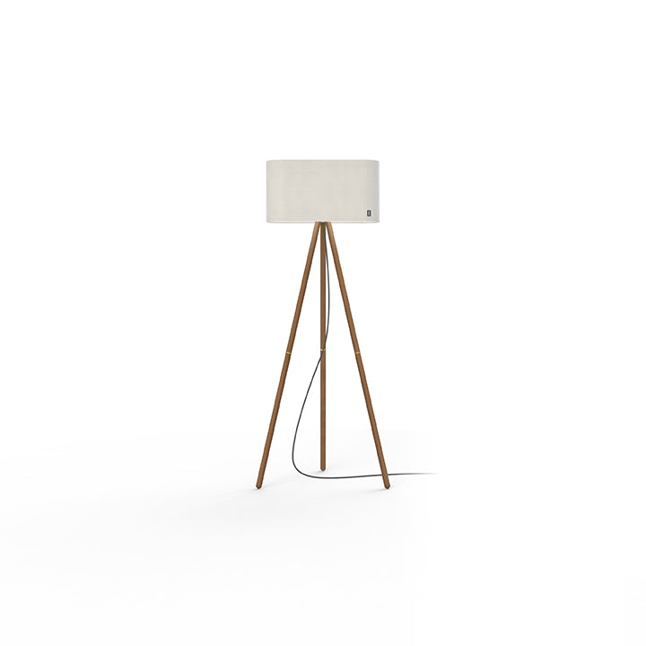 Belmont Floor Lamp By pablo Designs White Walnut Pablo Designs