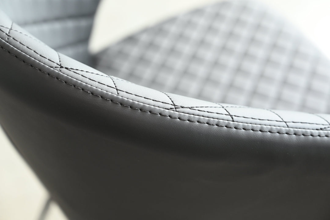 HUG Counter Stool in Jet Black by Mobital — view 7