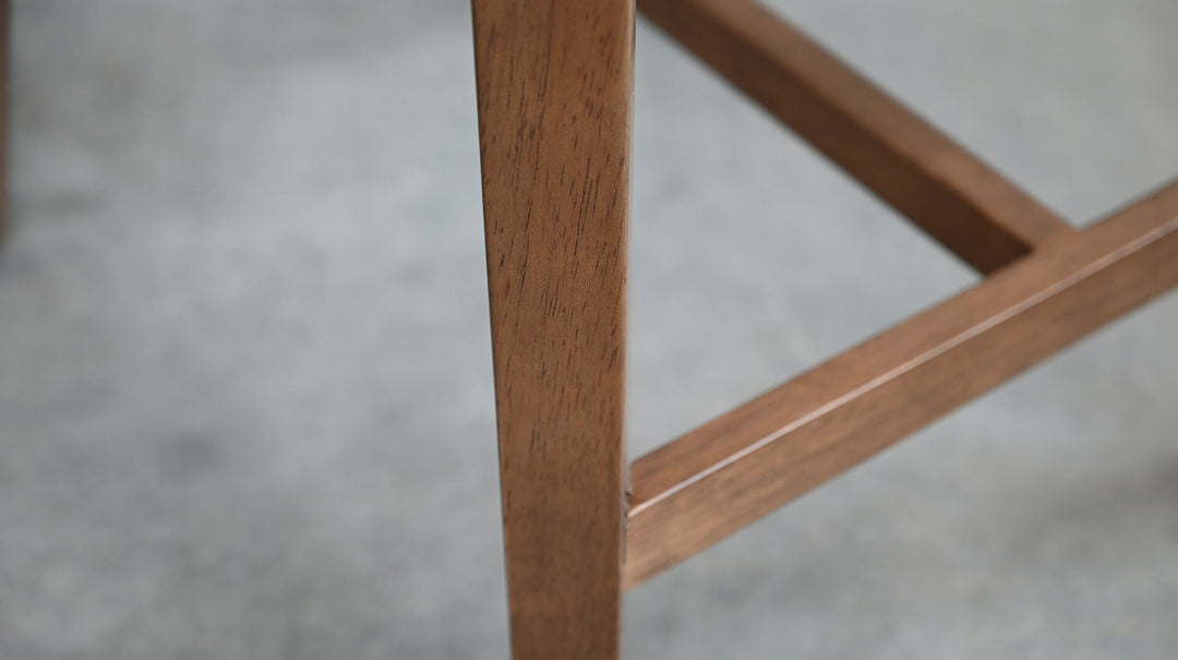 ROULETTE Counter Stool in Saddle Brown by Mobital — view 7