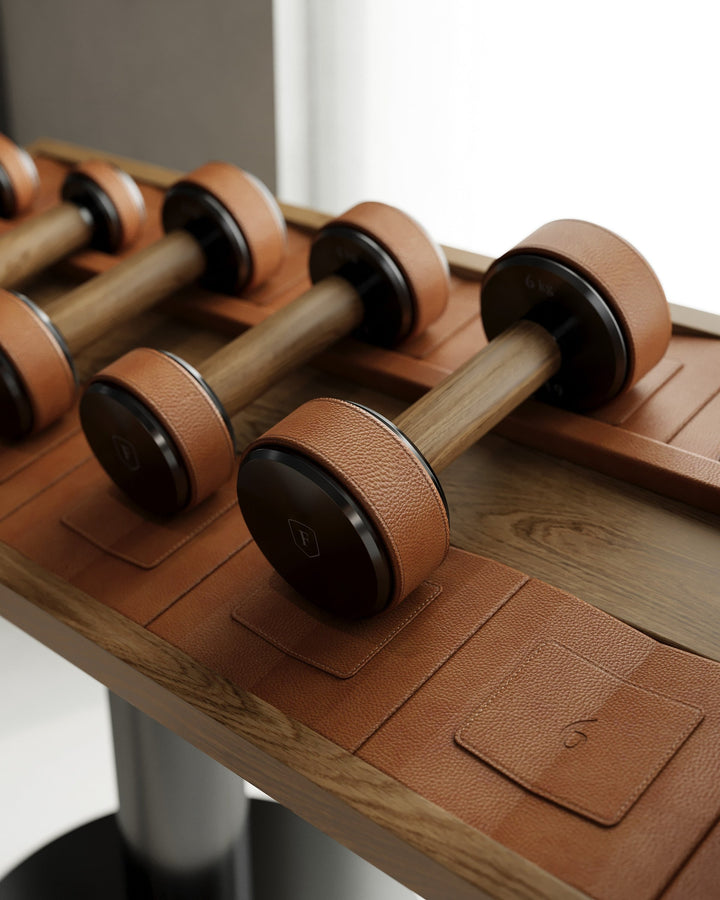 NAK™ Dumbbell Rack — Single Tier by FYSIK — lifestyle