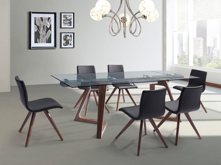 Delta Extendable Dining Table by Whiteline Modern Living – lifestyle