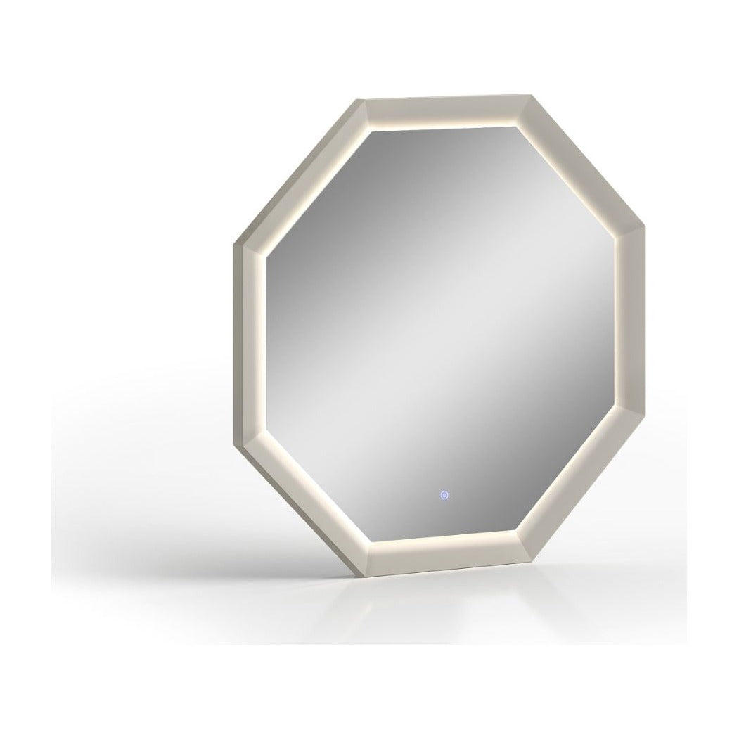 Chloe Hexagonal Mirror by Whiteline Modern Living