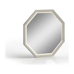 Chloe Hexagonal Mirror by Whiteline Modern Living
