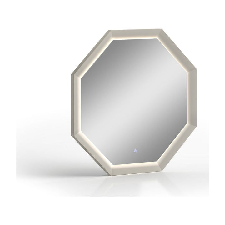 Chloe Hexagonal Mirror by Whiteline Modern Living
