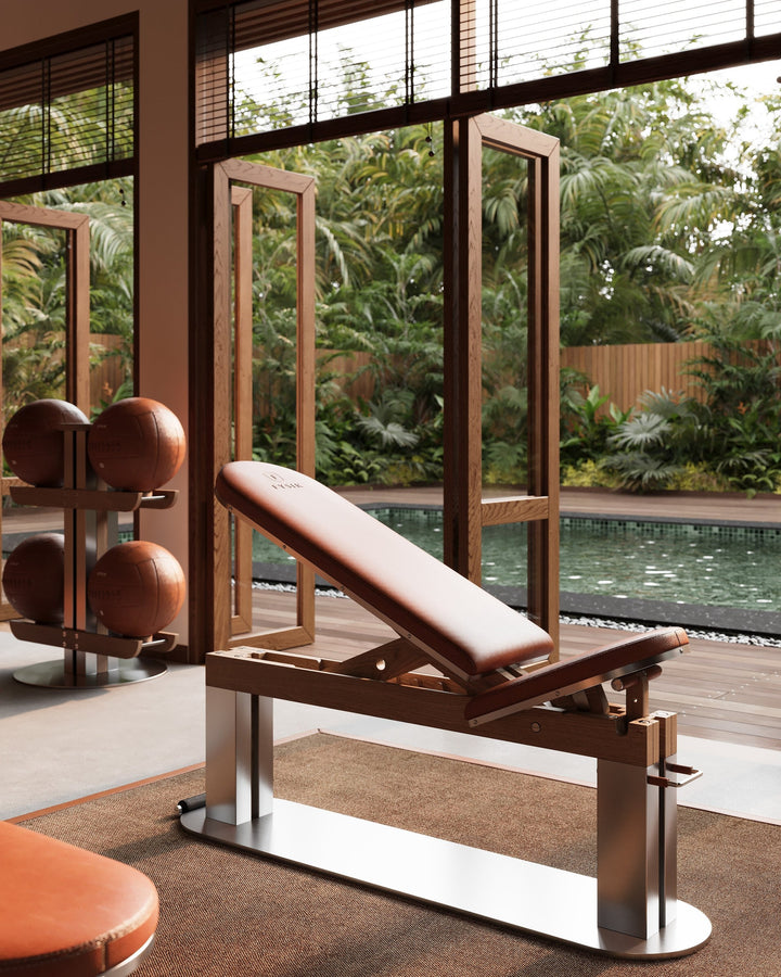 NANG™ Adjustable Weight Bench by FYSIK — lifestyle