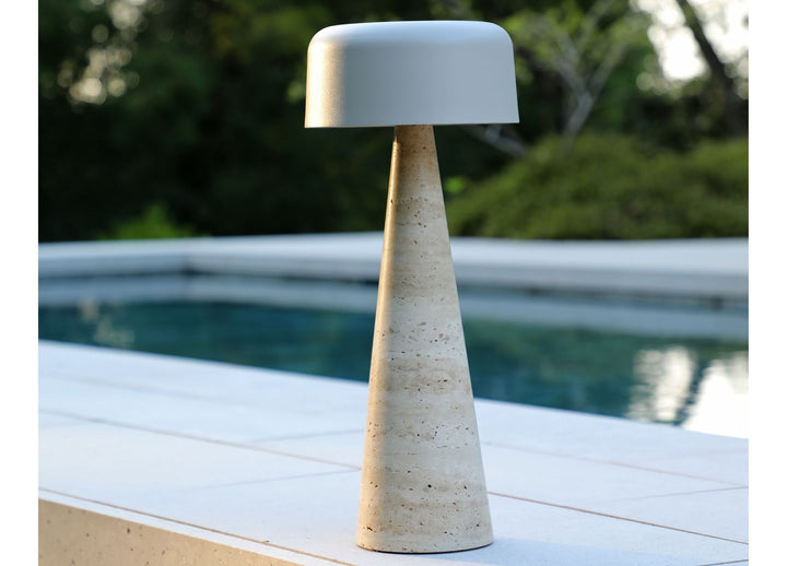 Spark Cone Table Lamp by Whiteline Modern Living – lifestyle