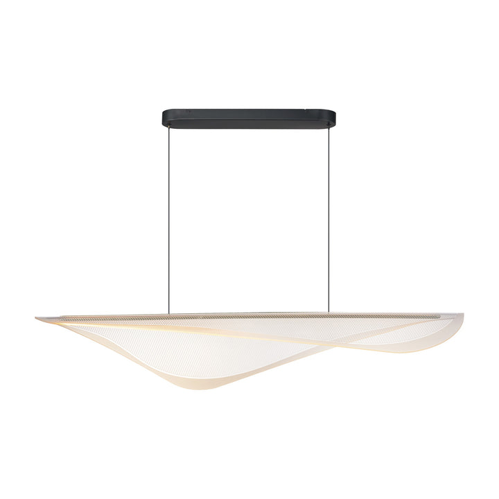 Manta LED Linear Pendant by Studio M Lighting in Black