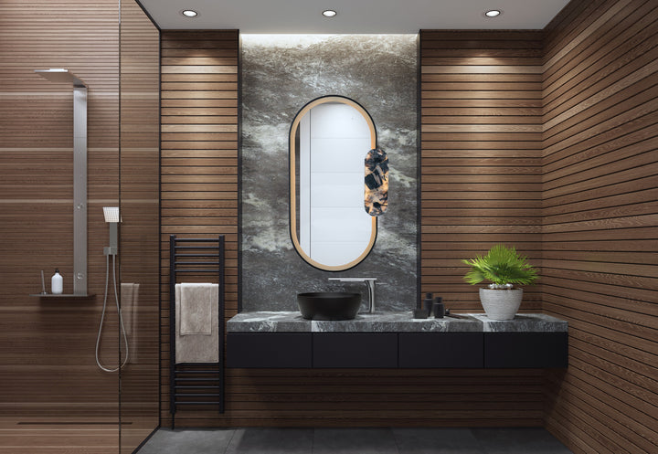 Stonewall LED Wall Decor by Studio M Lighting – lifestyle