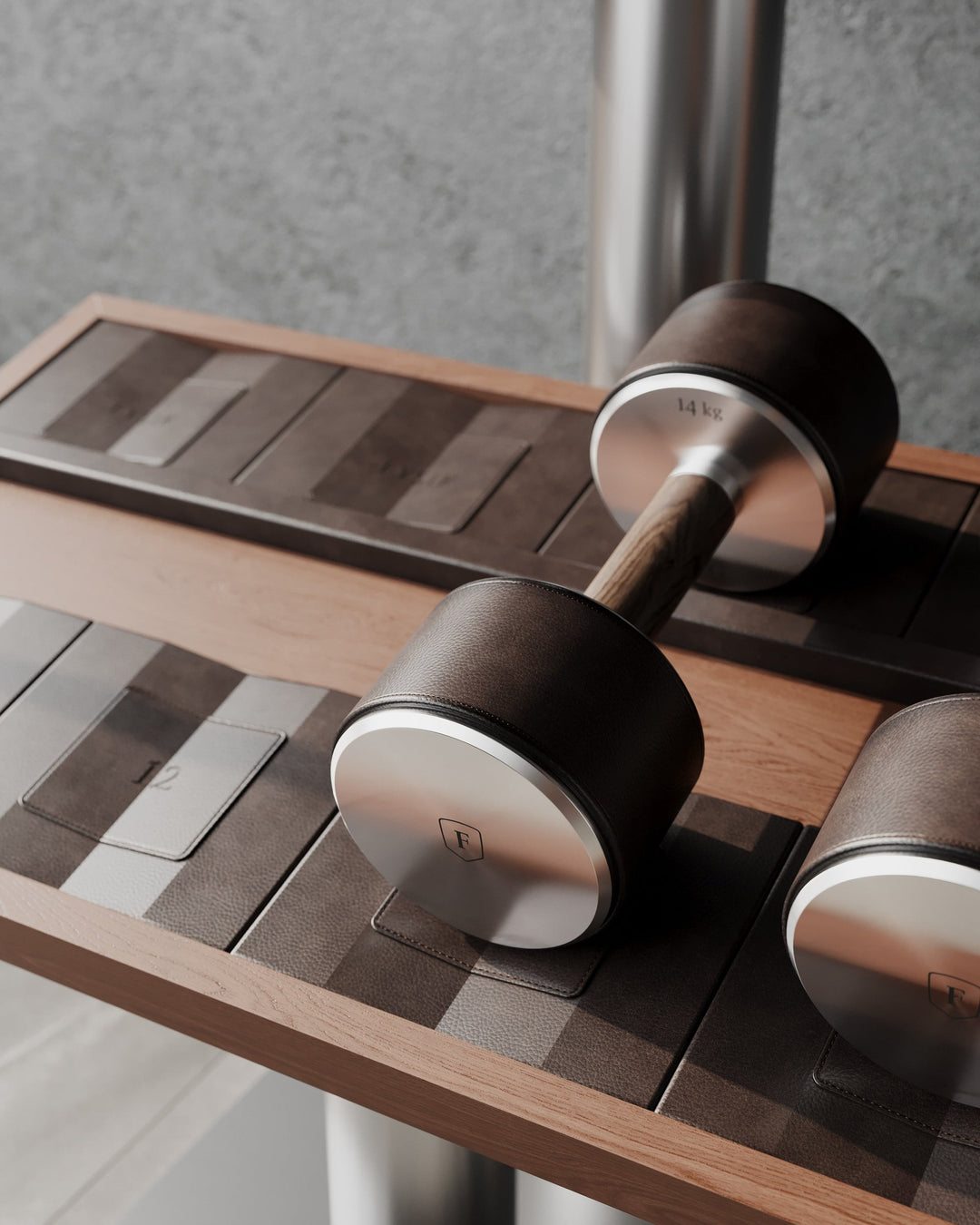 NAK™ Dumbbell Rack — Two Tier by FYSIK — lifestyle