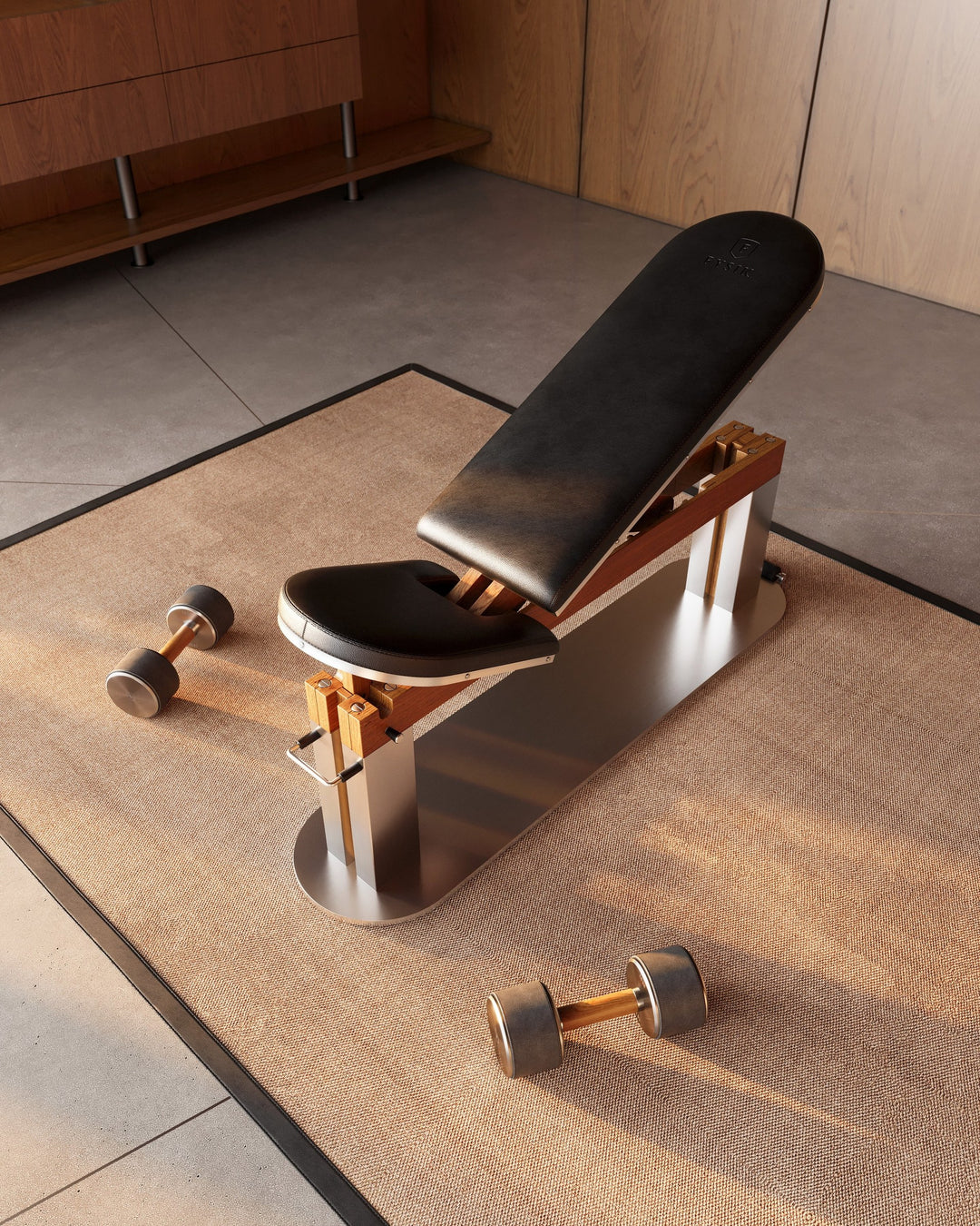 NANG™ Adjustable Weight Bench by FYSIK — lifestyle