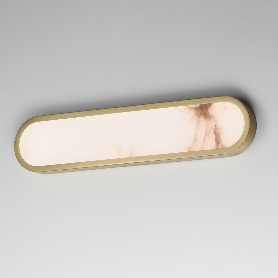 Plinth 24 LED Alabaster Wall Sconce by Studio M Lighting – lifestyle
