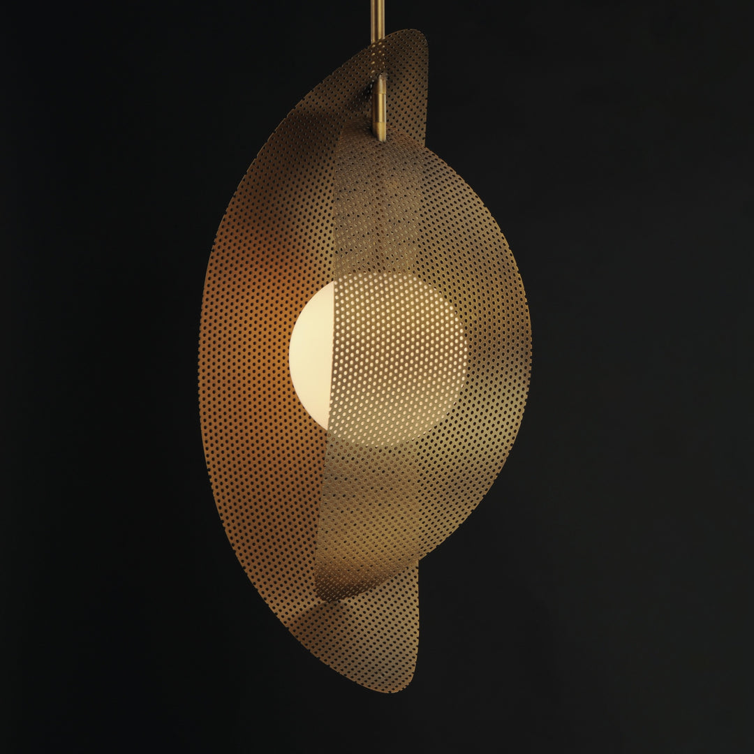 Chips 1-Light Pendant by Studio M Lighting – lifestyle