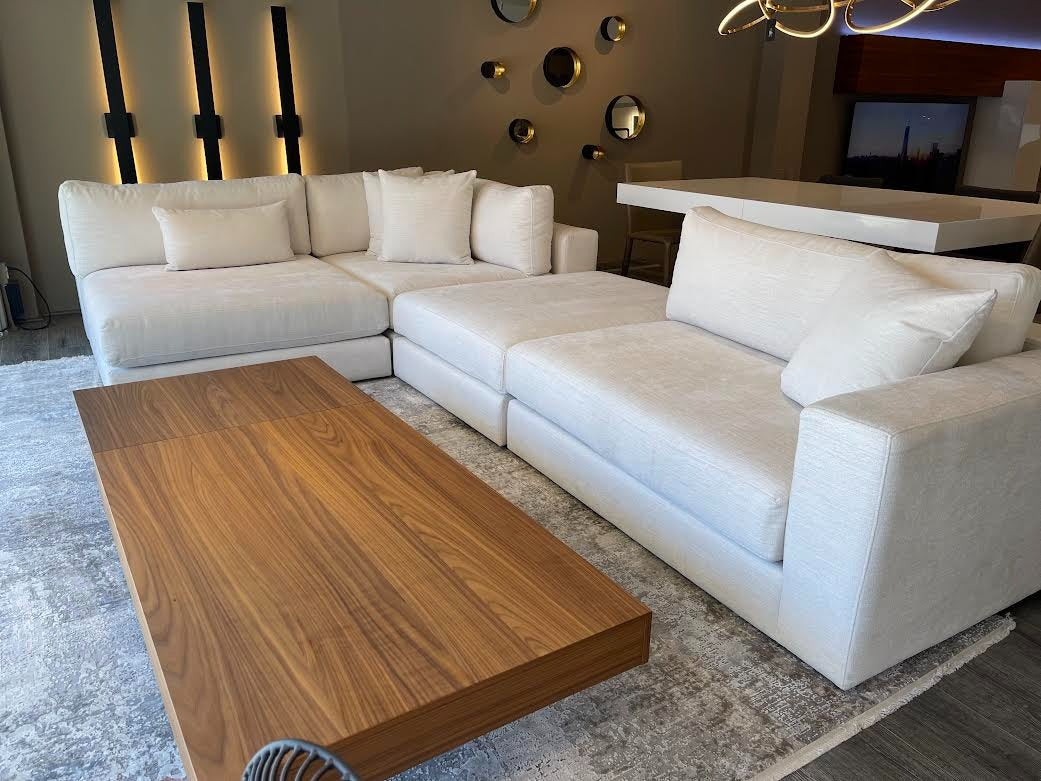 Modern Studio custom sofa or sectional customer installation