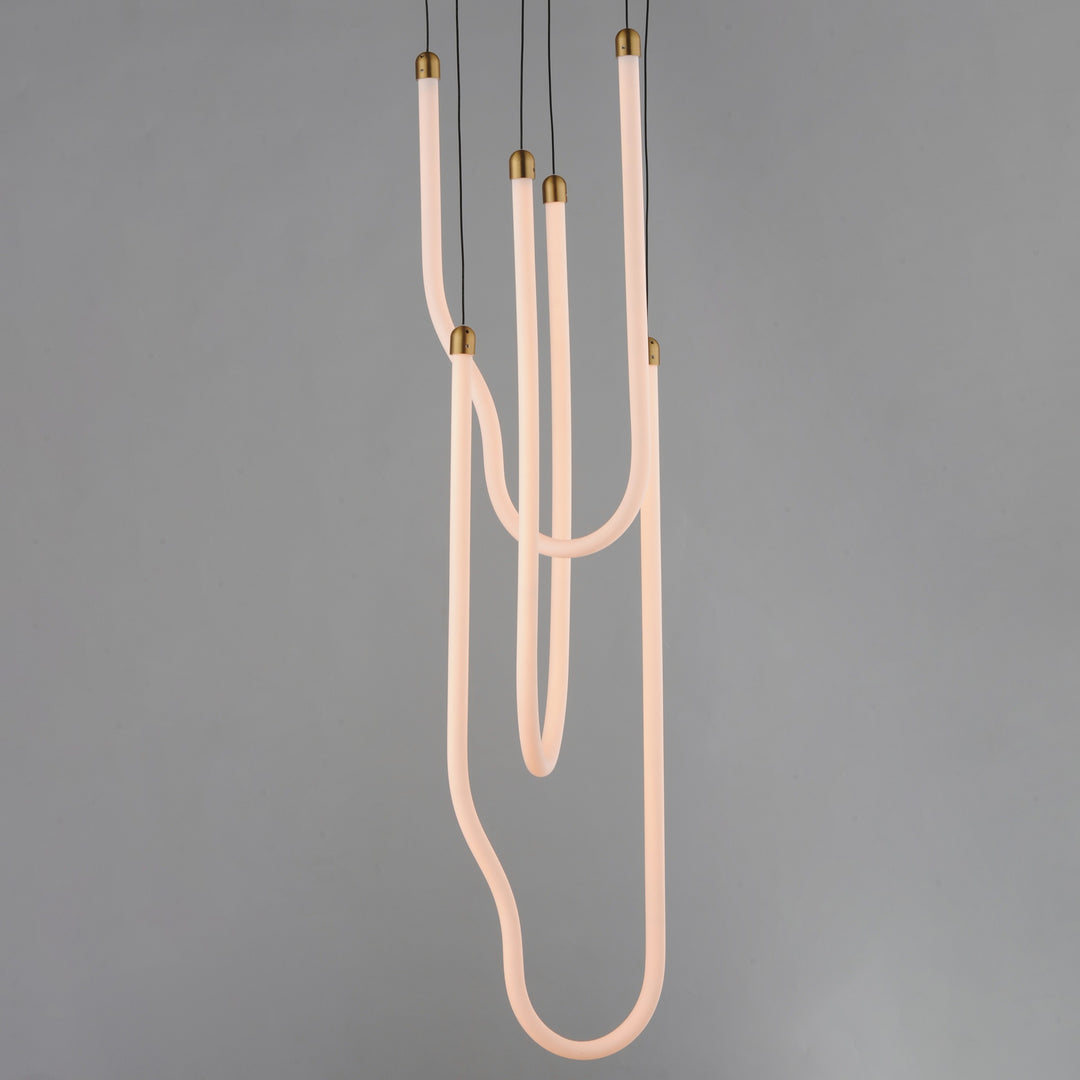 Soleil 3-Light LED Pendant by Studio M Lighting – lifestyle