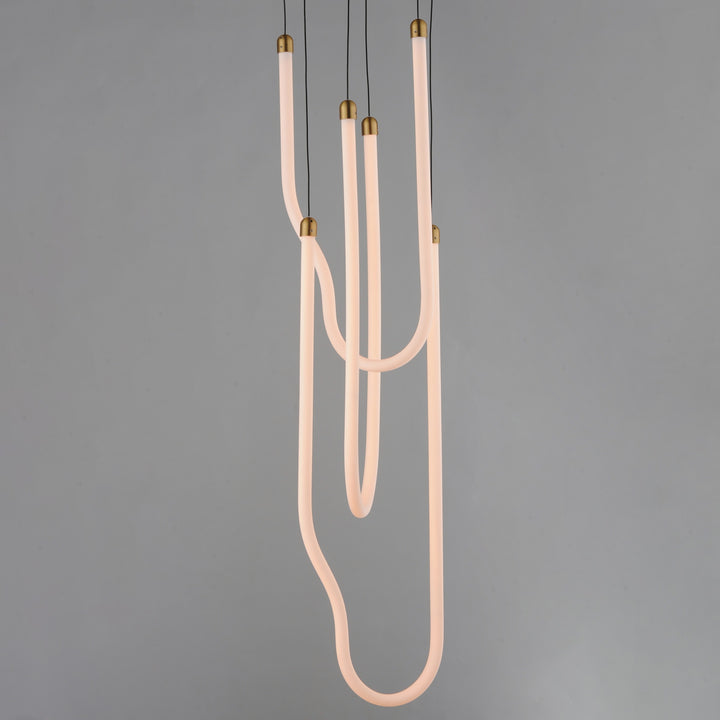 Soleil 3-Light LED Pendant by Studio M Lighting – lifestyle