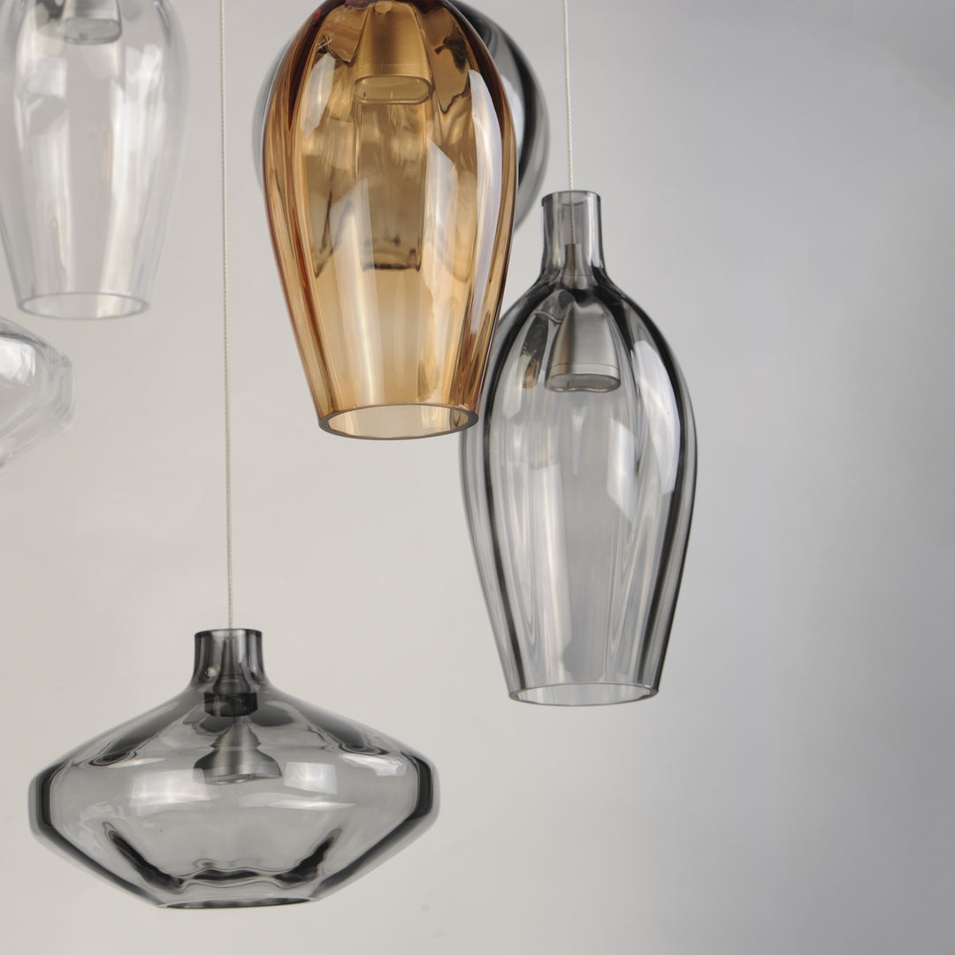 Ray Dance 7-Light LED Multi-Pendant by Studio M Lighting – lifestyle