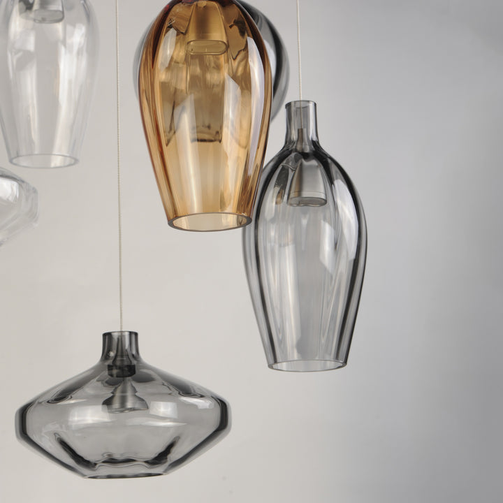 Ray Dance 7-Light LED Multi-Pendant by Studio M Lighting – lifestyle
