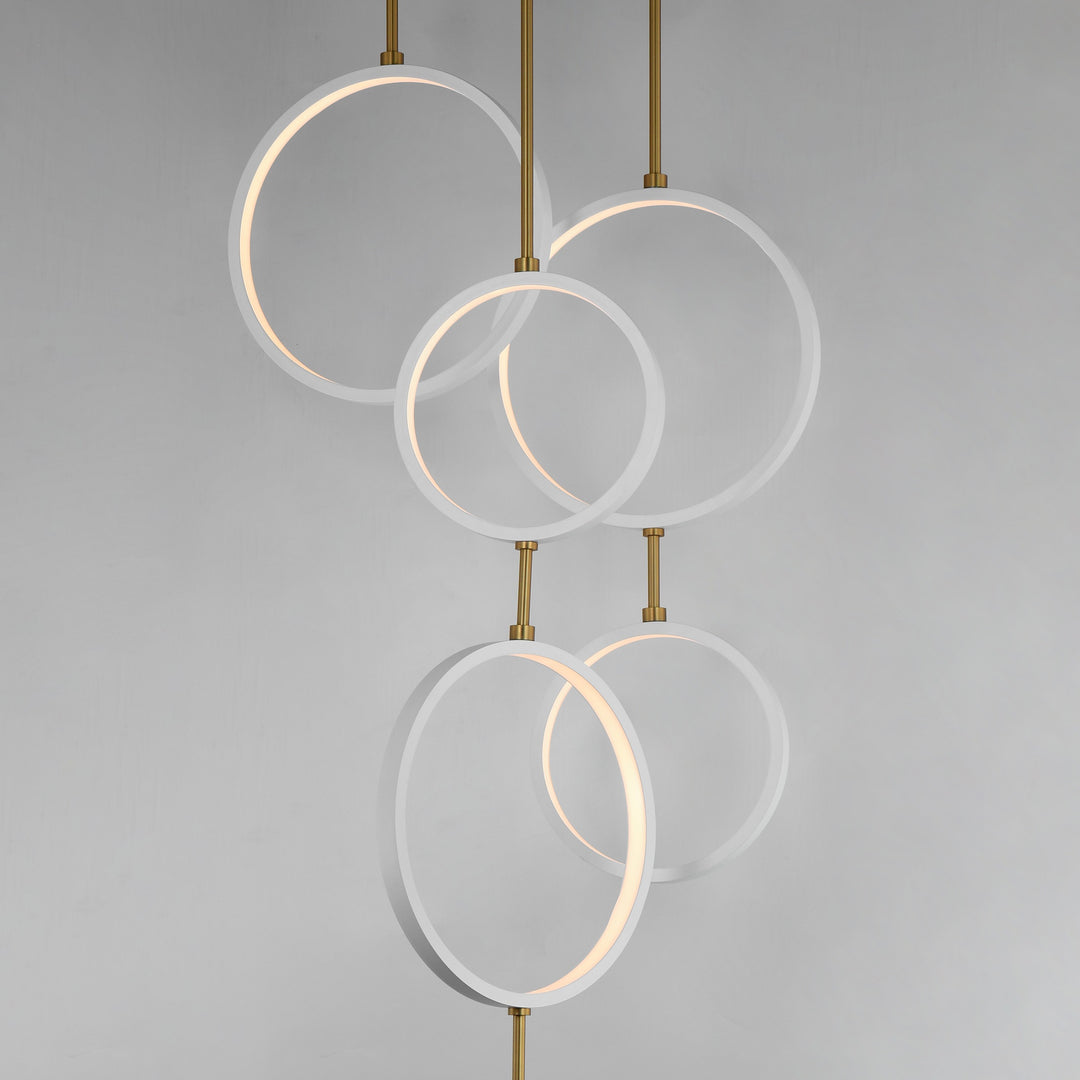 Hoopla 6-Light LED Pendant 254325 by Studio M Lighting – lifestyle