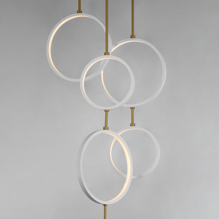 Hoopla 6-Light LED Pendant 254325 by Studio M Lighting – lifestyle