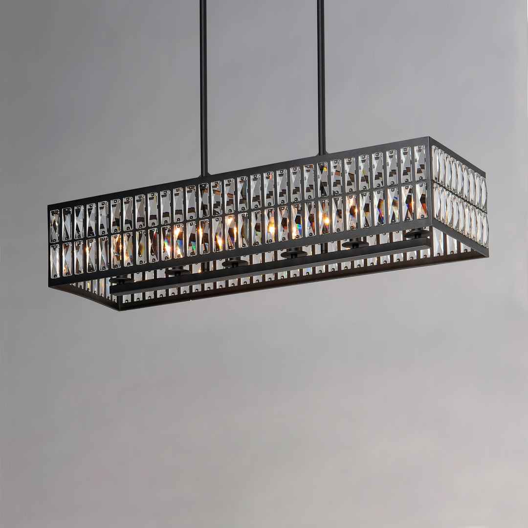 Madeline 10-Light Linear Pendant by Studio M Lighting – lifestyle