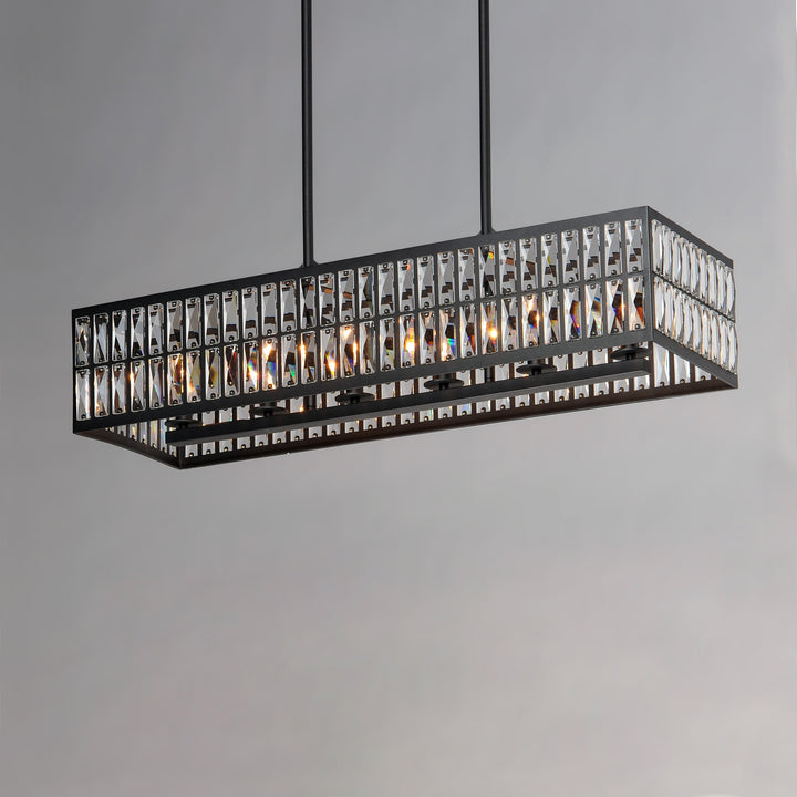 Madeline 10-Light Linear Pendant by Studio M Lighting – lifestyle