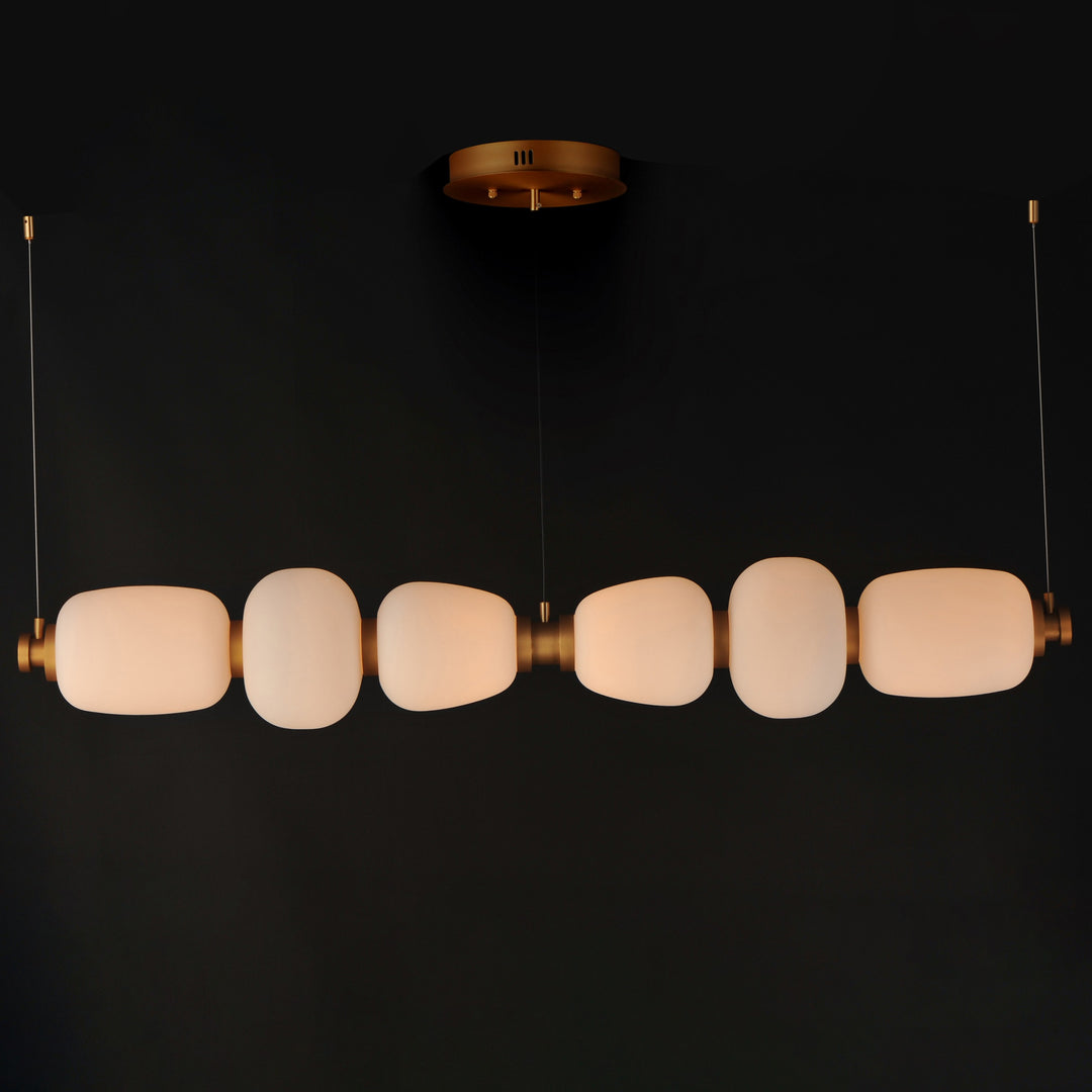 Soji 60 LED Linear Pendant by Studio M Lighting – lifestyle