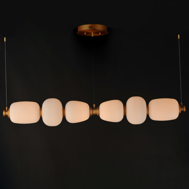 Soji 60 LED Linear Pendant by Studio M Lighting – lifestyle