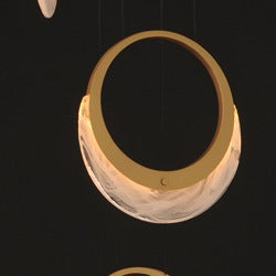 Lyra 9-Light LED Pendant by Studio M Lighting – lifestyle