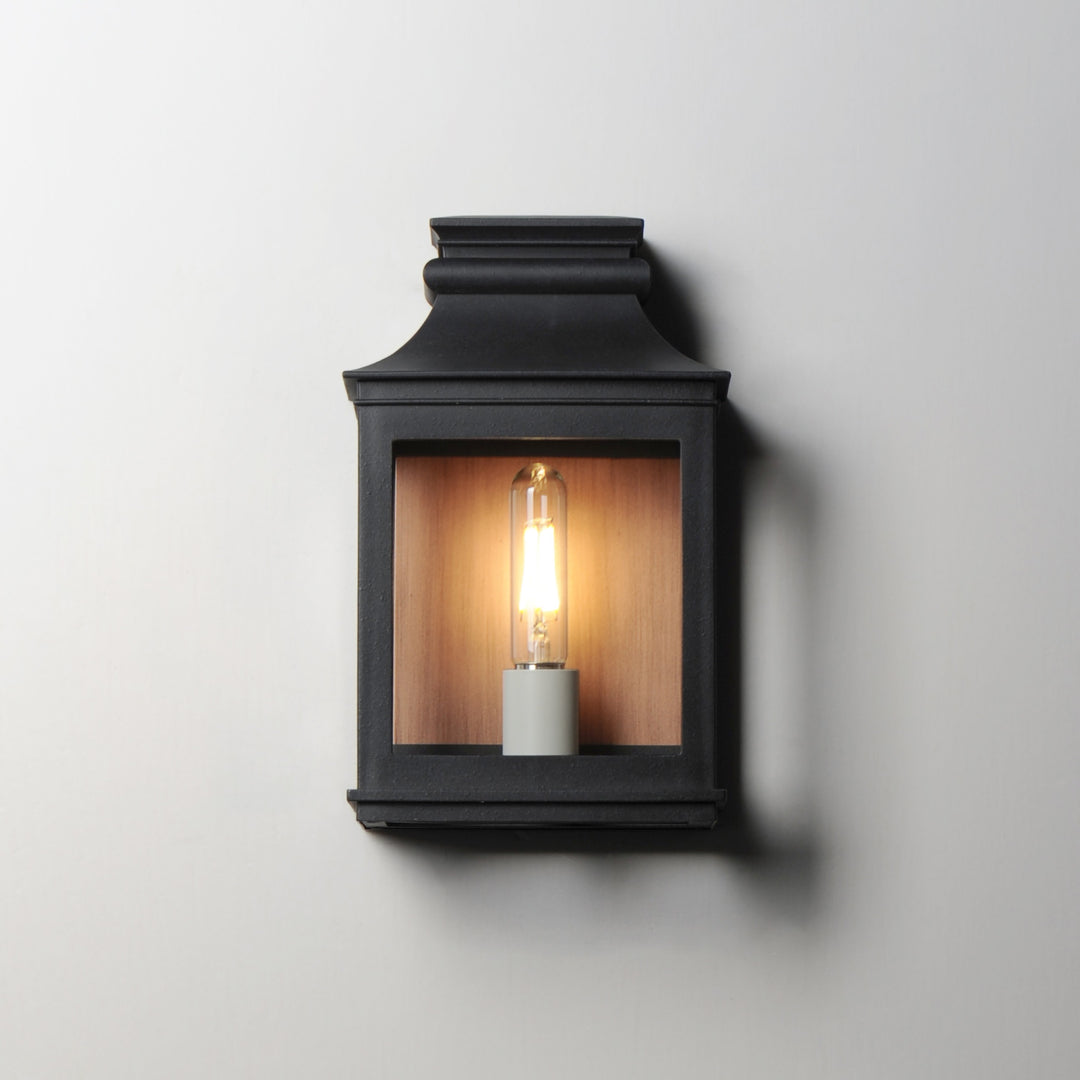Savannah VX Small Outdoor Sconce by Studio M Lighting – lifestyle