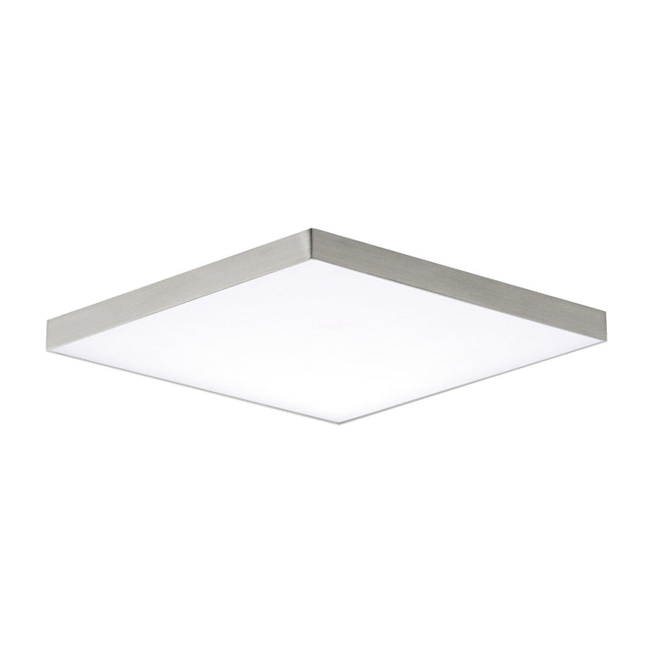 Trim 8.5" SQ LED Flush Mount 3000K by Studio M Lighting in Satin Nickel