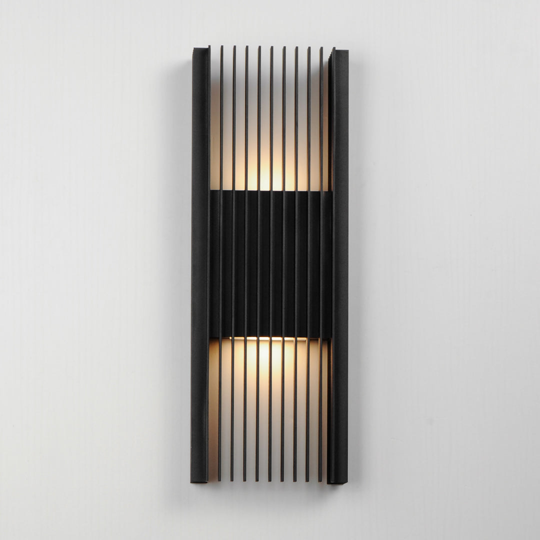 Rampart Large Outdoor LED Sconce by Studio M Lighting – lifestyle