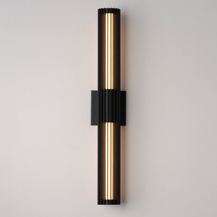 Citadel 28 LED Outdoor wall sconce by Studio M Lighting – lifestyle