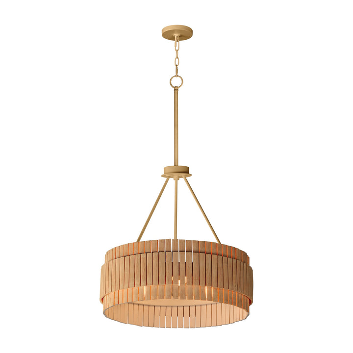 Satori Flush Mount by Studio M Lighting in Natural Aged Brass