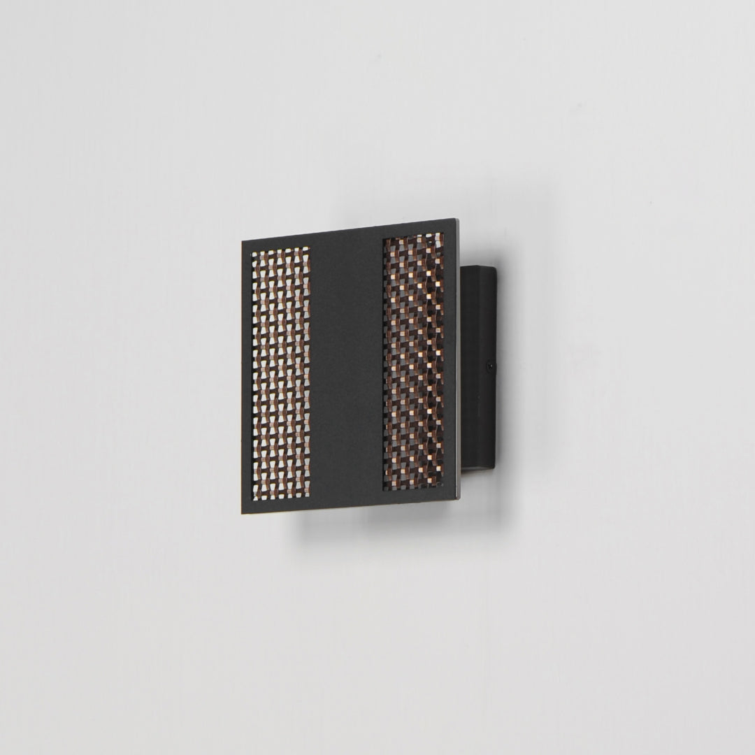 Interlace 6.5 LED Outdoor Wall Sconce by Studio M Lighting – lifestyle